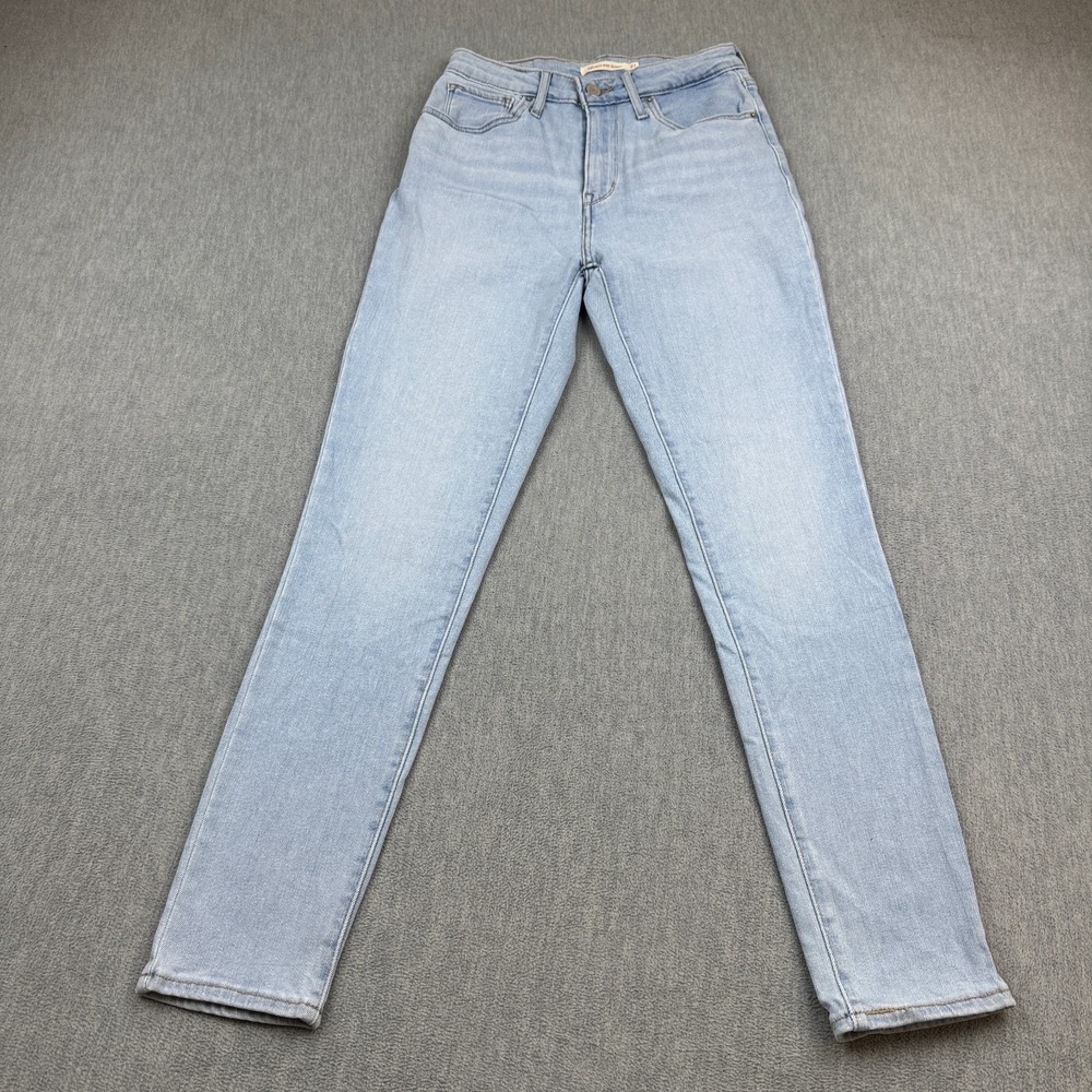 Levi's 721 Skinny Jeans Womens 27 Blue High-Rise Denim Stretch Cotton Pants